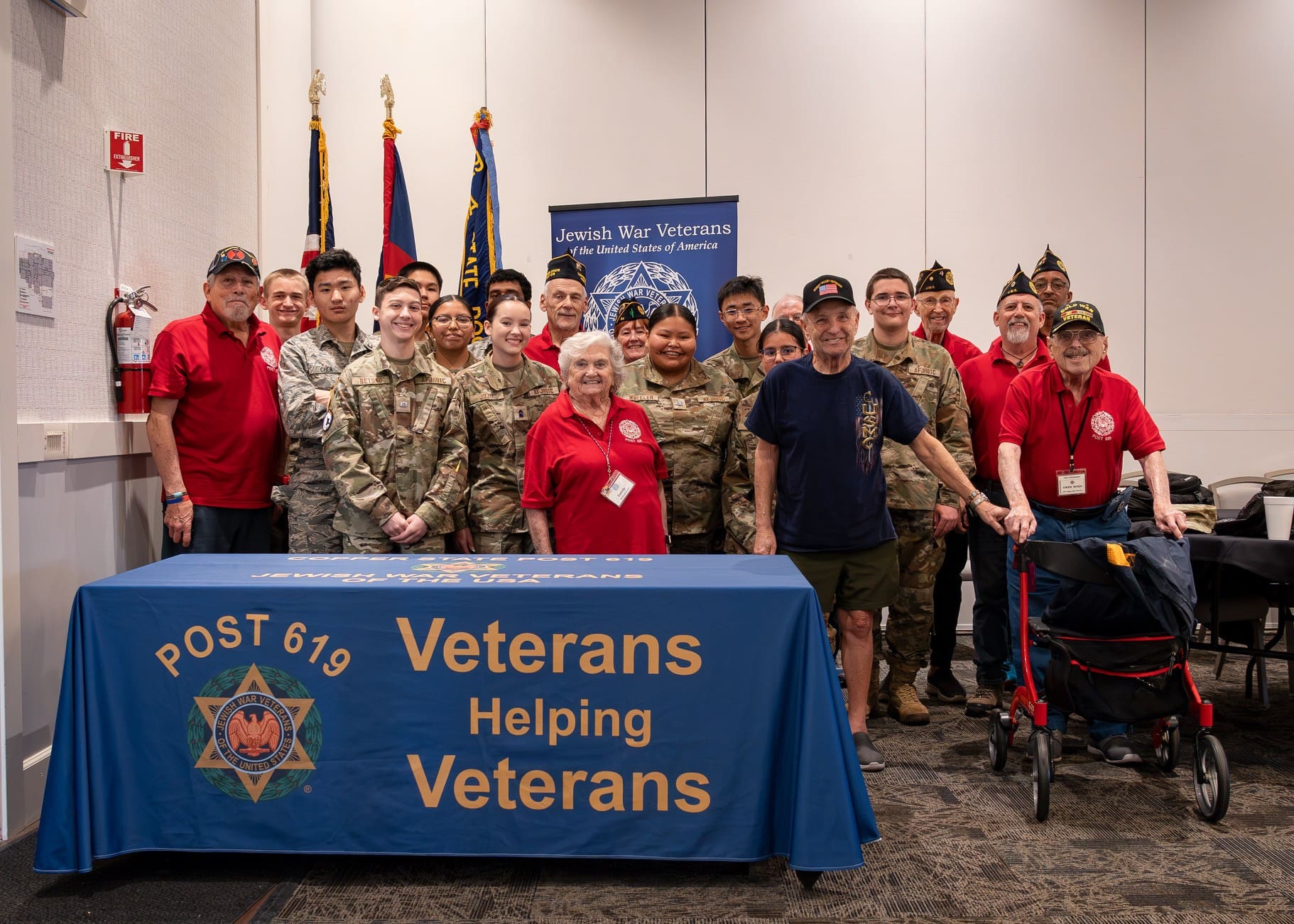 JWV Post 619 volunteers supporting veterans in the community